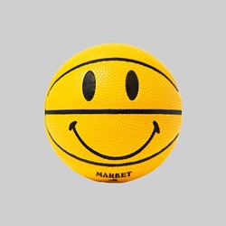 MARKET SMILEY MINI BASKETBALL YELLOW 